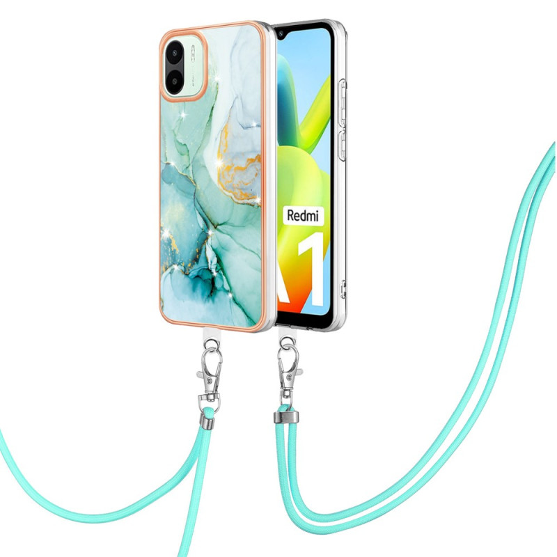 Xiaomi Redmi A1/A2 Marmeren Stijl String Hoesje