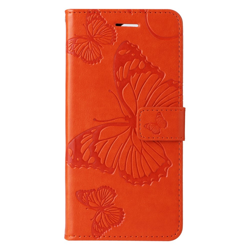 Xiaomi Redmi Note 12 Pro/Poco X5 Pro 5G Giant Butterflies Strap Case