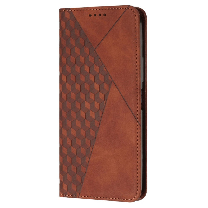 Flip Cover Motorola Edge 30 Fusion Style leer
en patroon