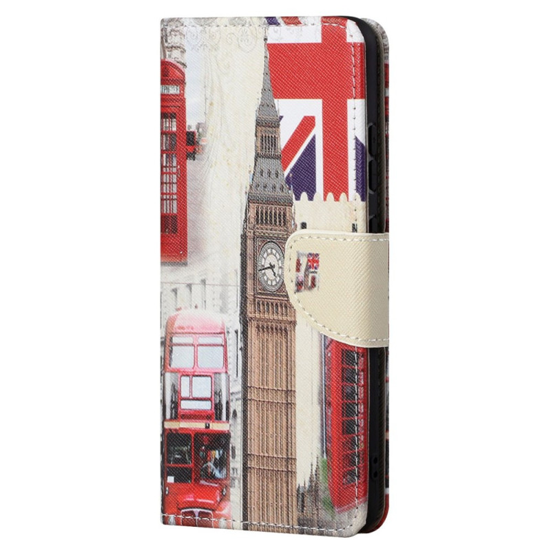 Google Pixel 7A London Life hoesje met riem