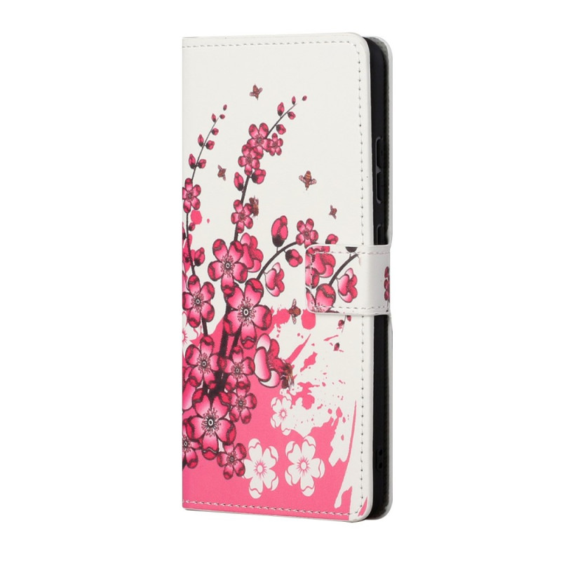Google Pixel 7A Tropische Bloemen Case