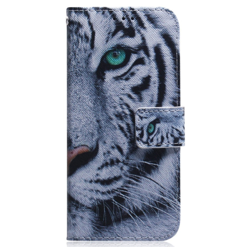 Xiaomi Redmi 12C Tijger Hoesje Wit