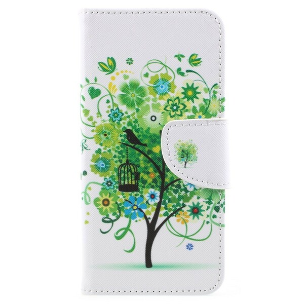 Hoesje Samsung Galaxy A8 2018 Bloemenboom