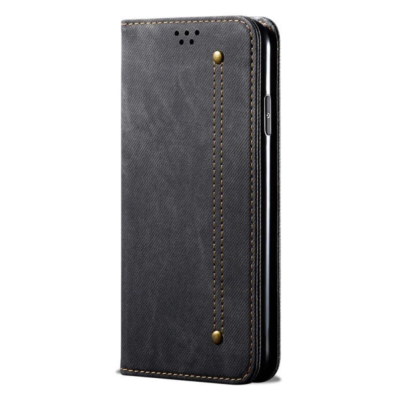 Flip cover Huawei P60 Pro Jeans Stof