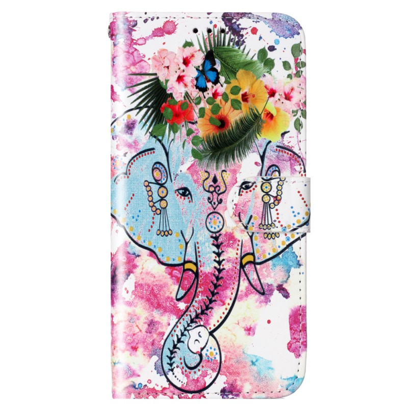 Sony Xperia 1 V Watercolour Olifant Strap Case