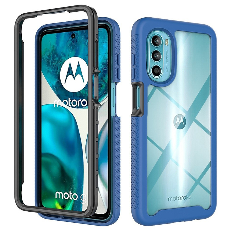 Moto G82 5G / G52 Hybride Hoesje Frame Bumper