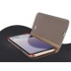 Bekijk Cover Samsung Galaxy S8 Plus Spiegel en Leder Effect