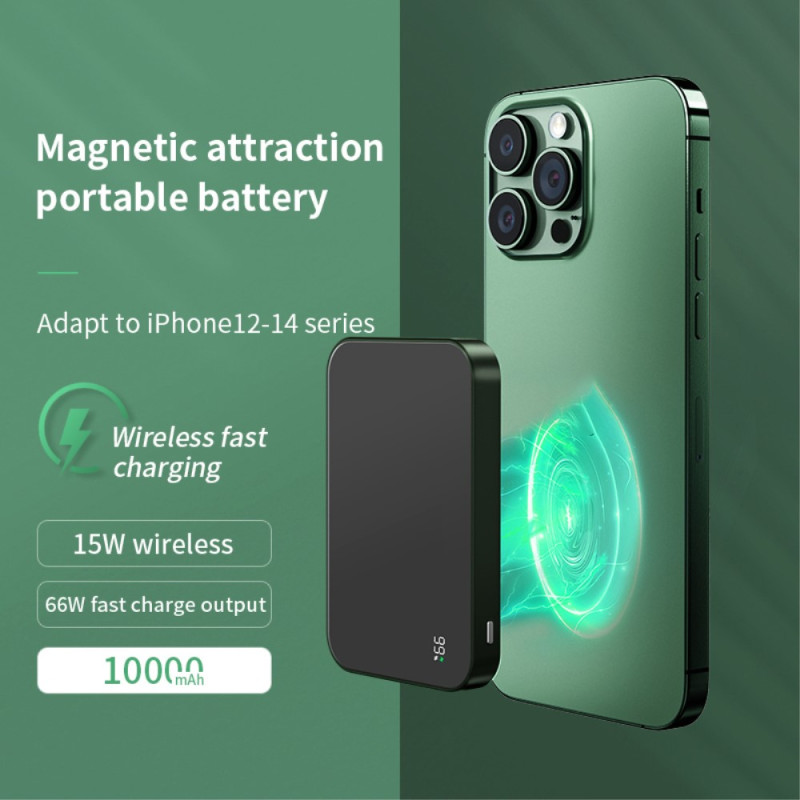 Batterie Externe Magnétique à Charge Rapide 10000mAh