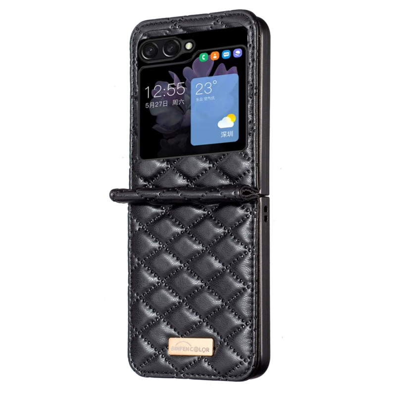 Samsung Galaxy Z Flip 5 Style Gewatteerd Etui Binfen Kleur