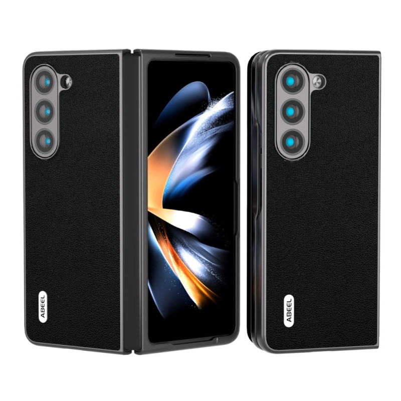 Samsung Galaxy Z Fold 5 hoesje van echt leer ABEEL