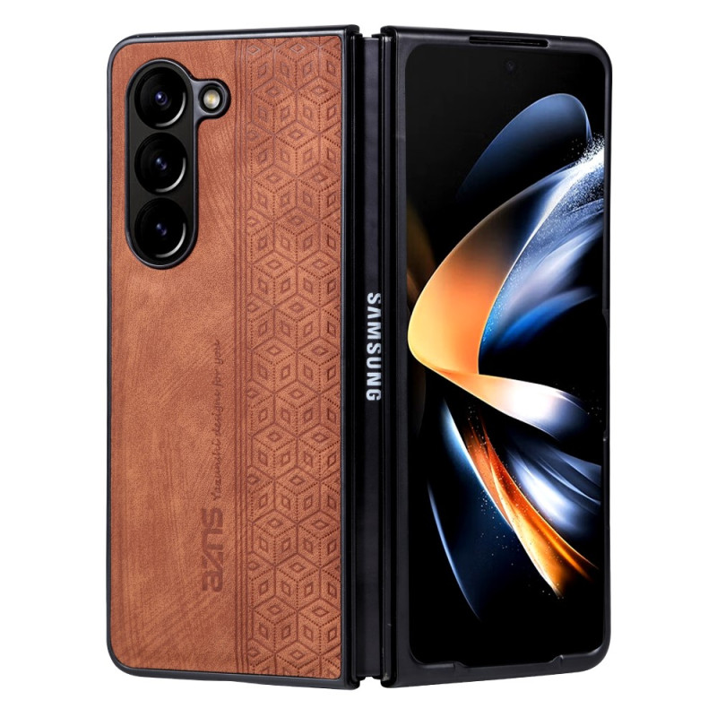 Samsung Galaxy Z Fold 5 Simili Lederen hoesje AZNS