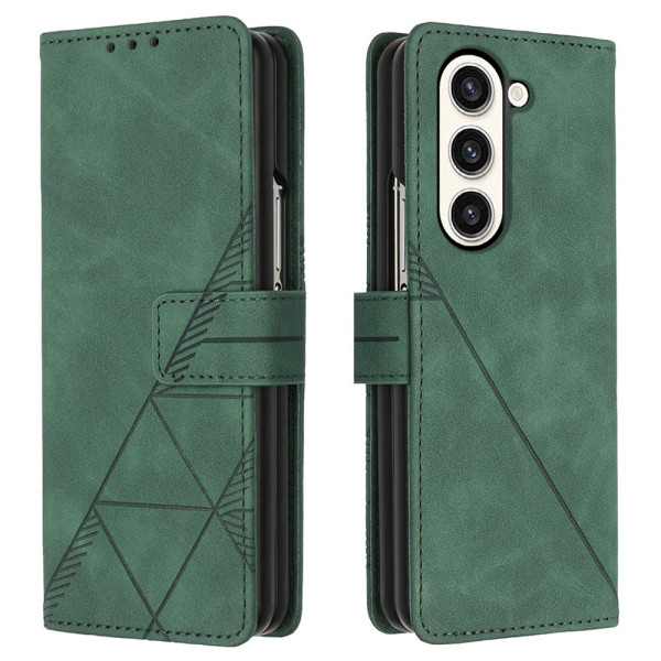 Samsung Galaxy Z Fold 5 Hoesje Driehoeken patroon