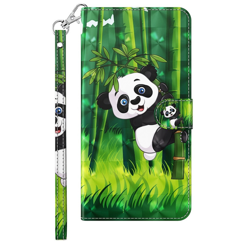 Moto G32 Panda Bamboe Koord
 Hoesje