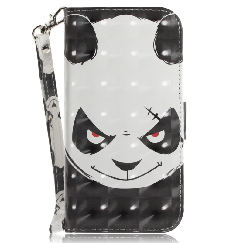 Moto G42 Angry Panda Strap Case