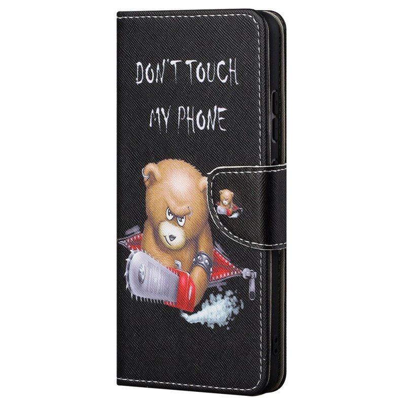 Gevaarlijke beer Moto G22 hoesje