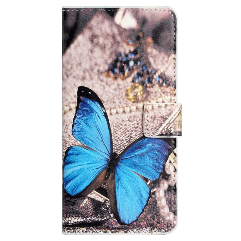 Xiaomi Redmi 12 Blauw Vlinder Etui