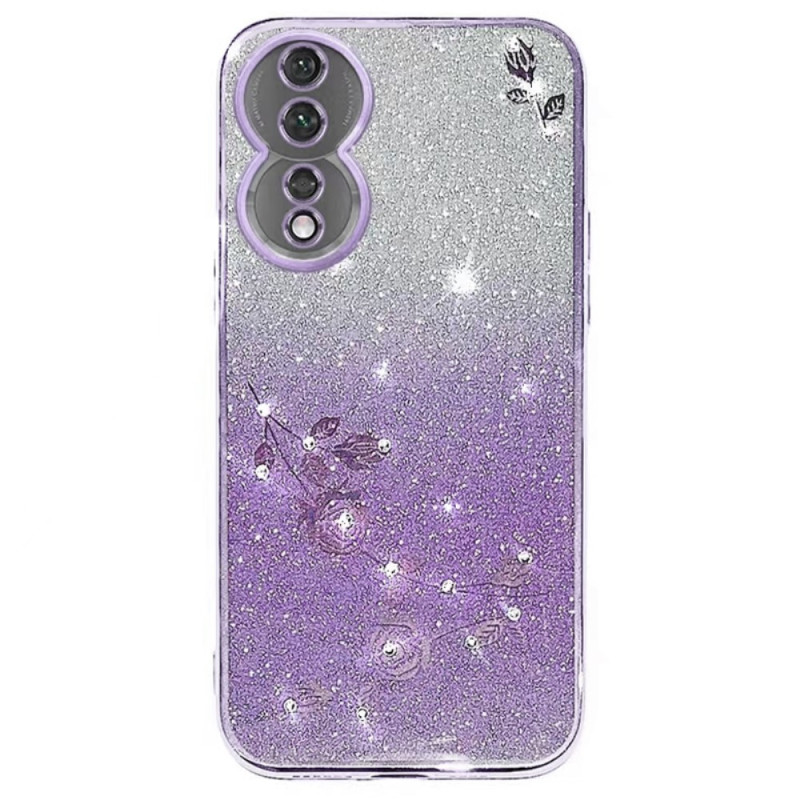 Honor 90 Roze Glitter Etui