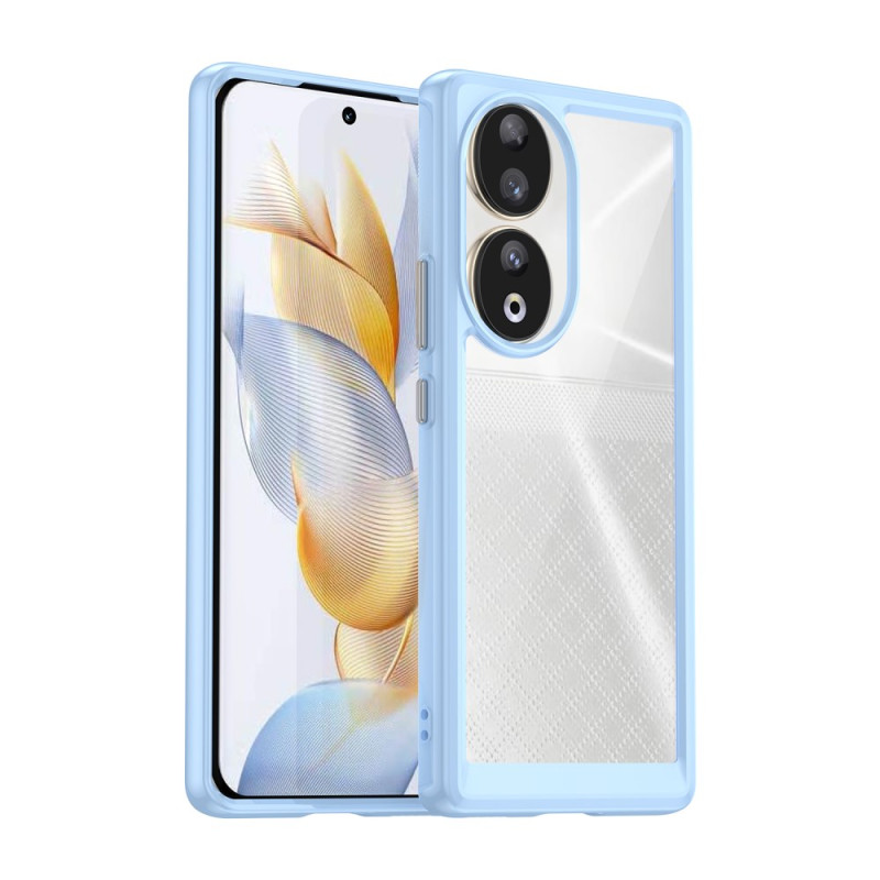 Coque Honor 90 Acrylique Rebords Silicone