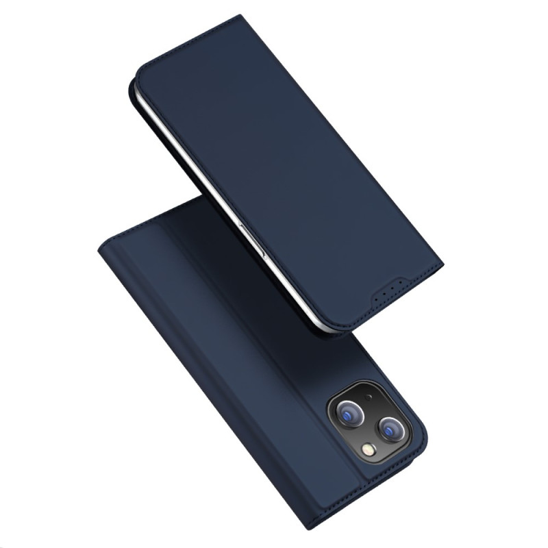 Flip Cover iPhone 15 Skin-Pro Serie Dux Ducis