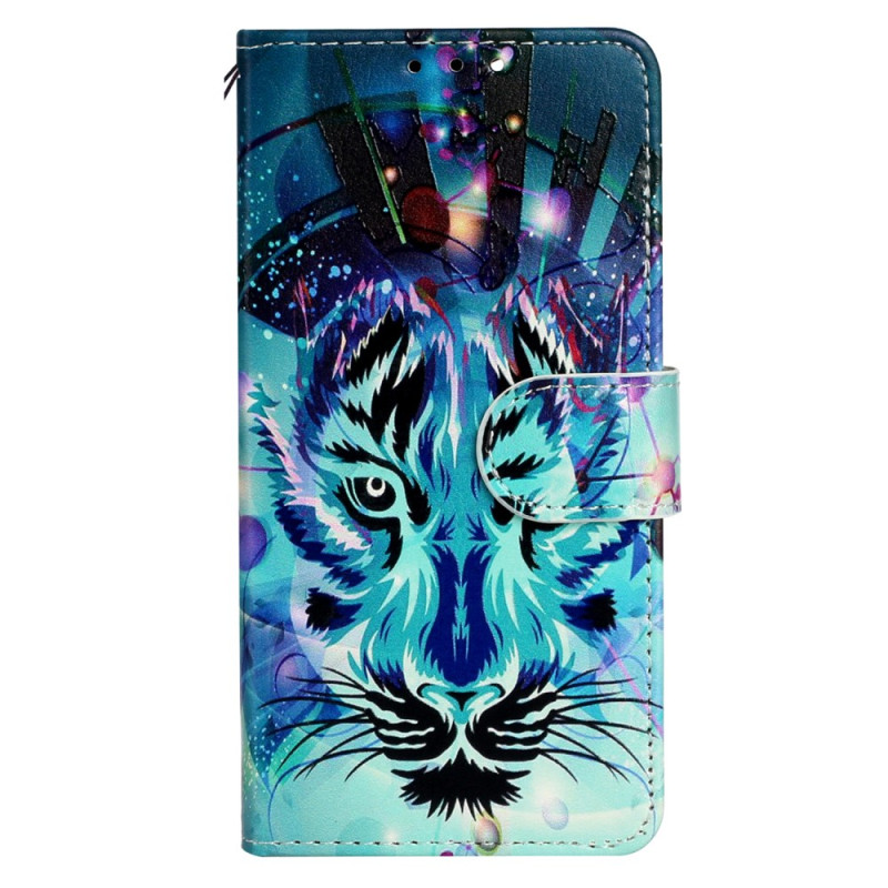 Hoesje iPhone 15 Plus Feline met bandje