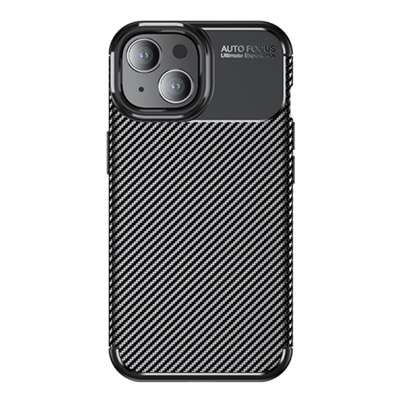 Textuur Carbon iPhone 15 Plus hoesje