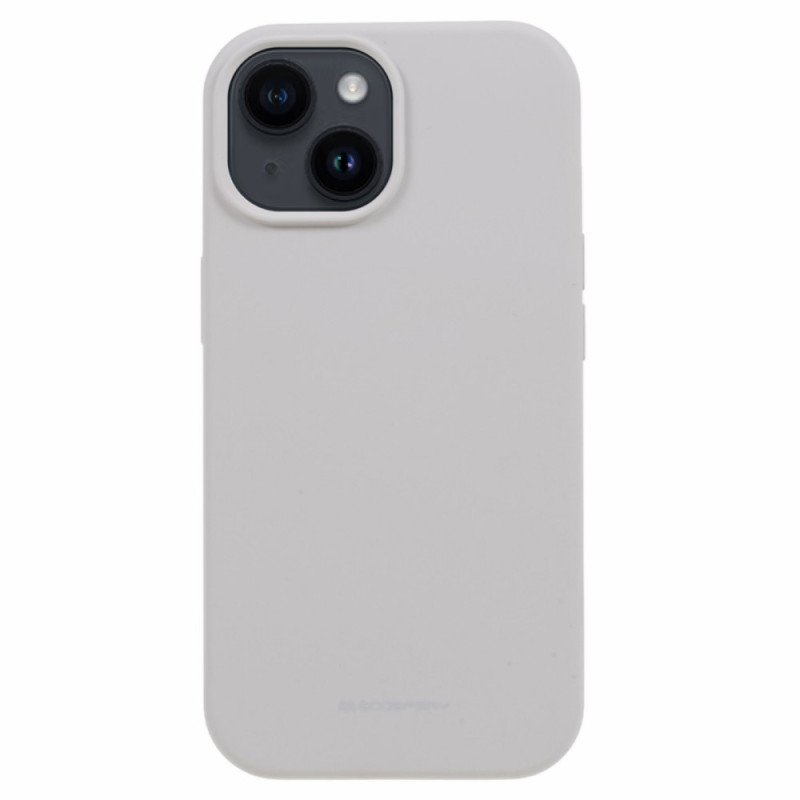 Goospery iPhone 15 Plus Vloeibaar Silicone Hoesje Kwik