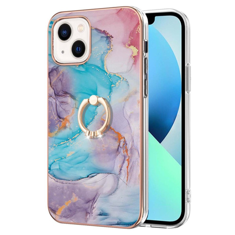 iPhone 15 Plus hoesje Marmeren ringstandaard