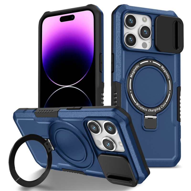 iPhone 15 Pro Max hoesje met steun en lensbescherming
