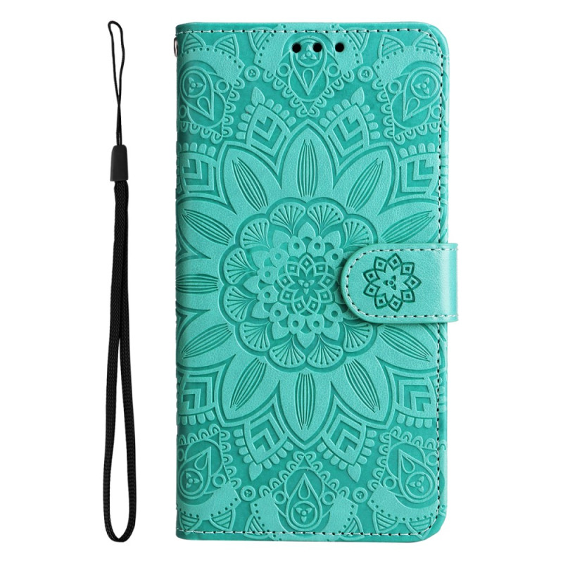 Xiaomi 13T / 13T Pro hoesje schitterende mandala met riem