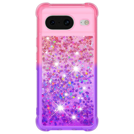 Google Pixel 8 Glitter Etui