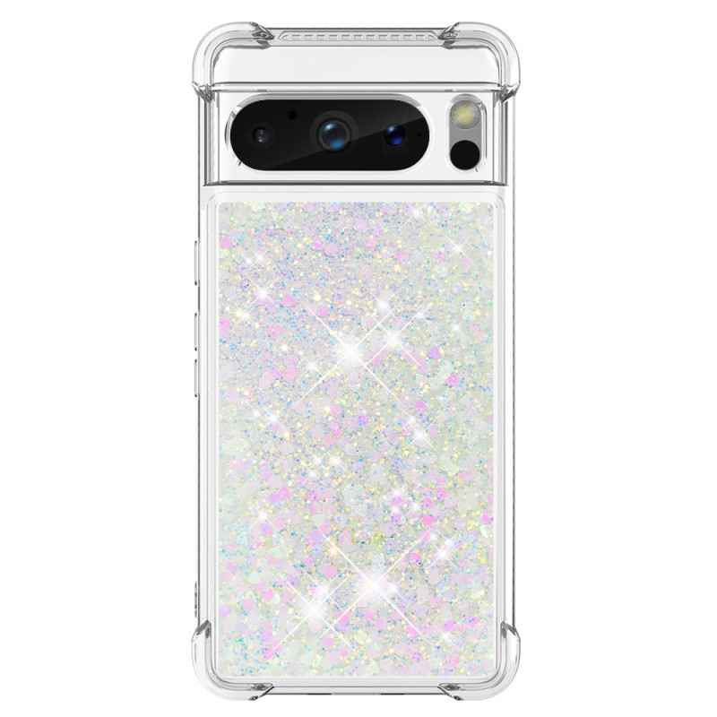 Google Pixel 8 Pro hoesje Glitter verstevigde hoeken