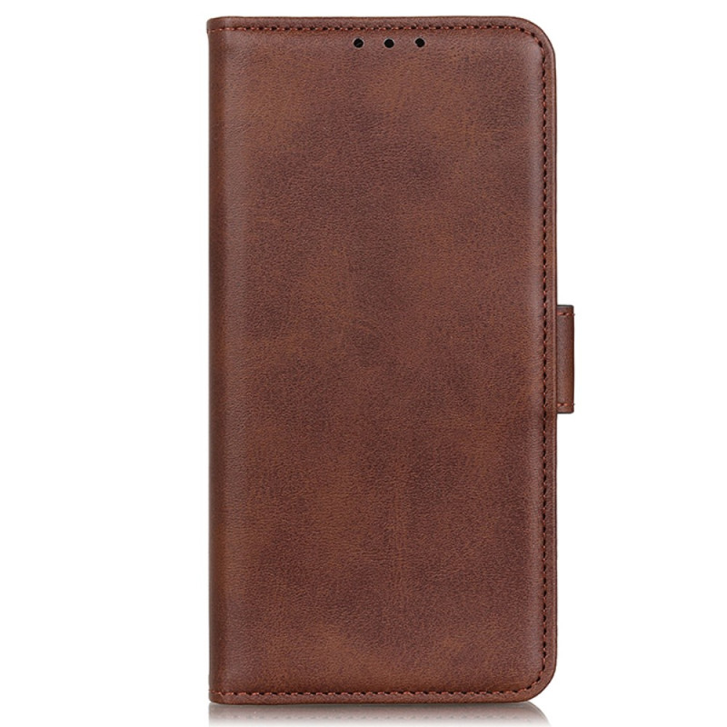 Hoesje Google Pixel 8 Pro Leren Stijl Dubbele Sluiting