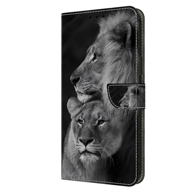 Hoesje Xiaomi 13T / 13T Pro Paar leeuwen