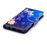 Samsung Galaxy S9 Hoesje Vlinders in de Nacht