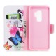 Samsung Galaxy S9 Plus Hoesje Beschilderde Vlinders en Bloemen Samsung Galaxy S9 Plus Hoesje Beschilderde Vlinders en Bloemen