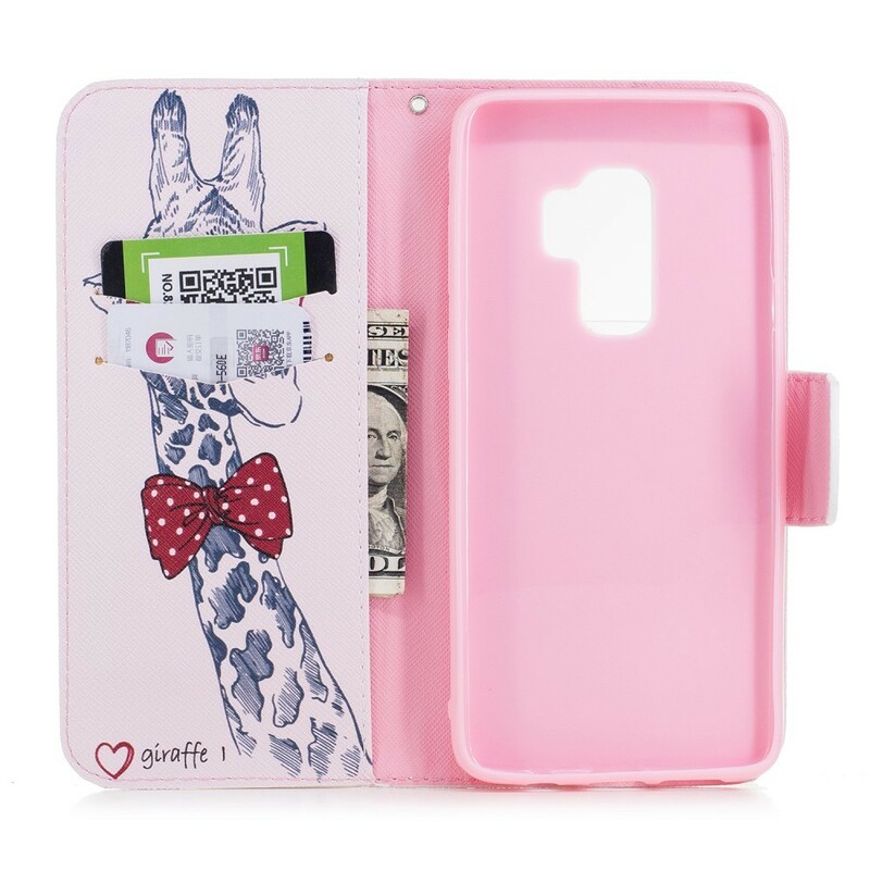 Samsung Galaxy S9 Plus Intello Giraffe Hoesje