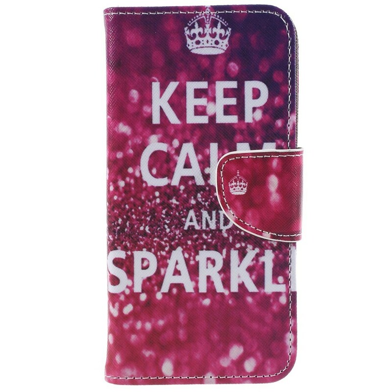 Samsung Galaxy S9 Case Keep Calm and Sparkle