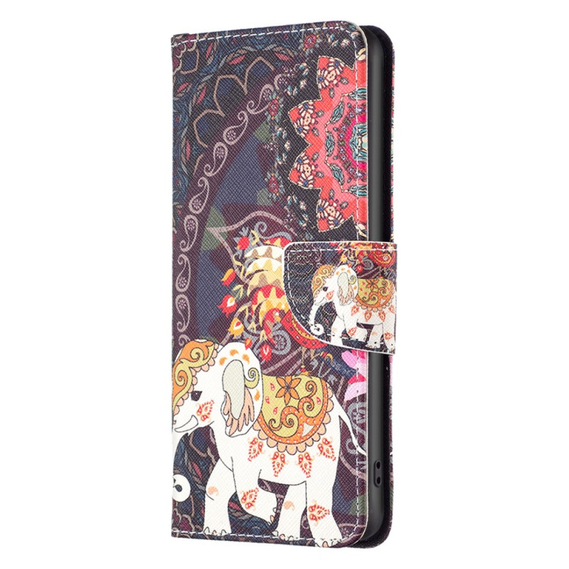 Samsung Galaxy S23 FE Tribal Olifant Hoesje