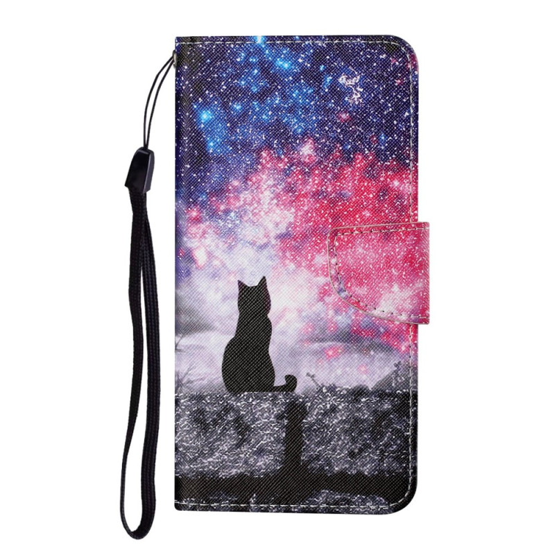 Samsung Galaxy S23 Fe Sky Clear Cat hoesje