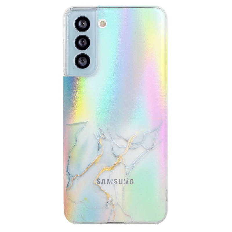 Samsung Galaxy S23 FE Marmer Kunst Laser Effect hoesje