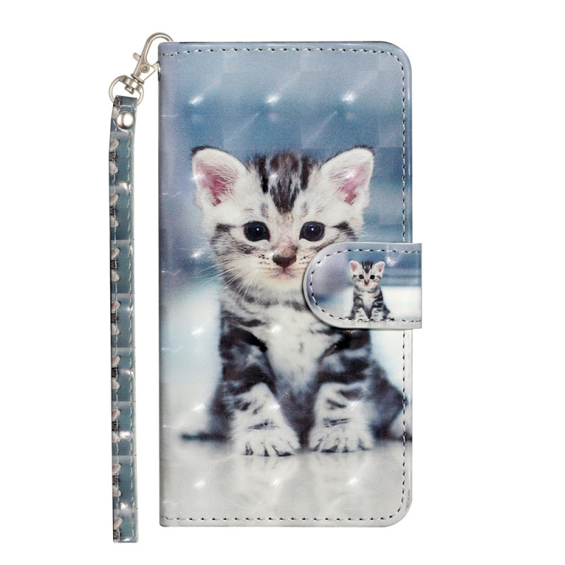 Samsung Galaxy S23 FE Kitten Strap Hoesje