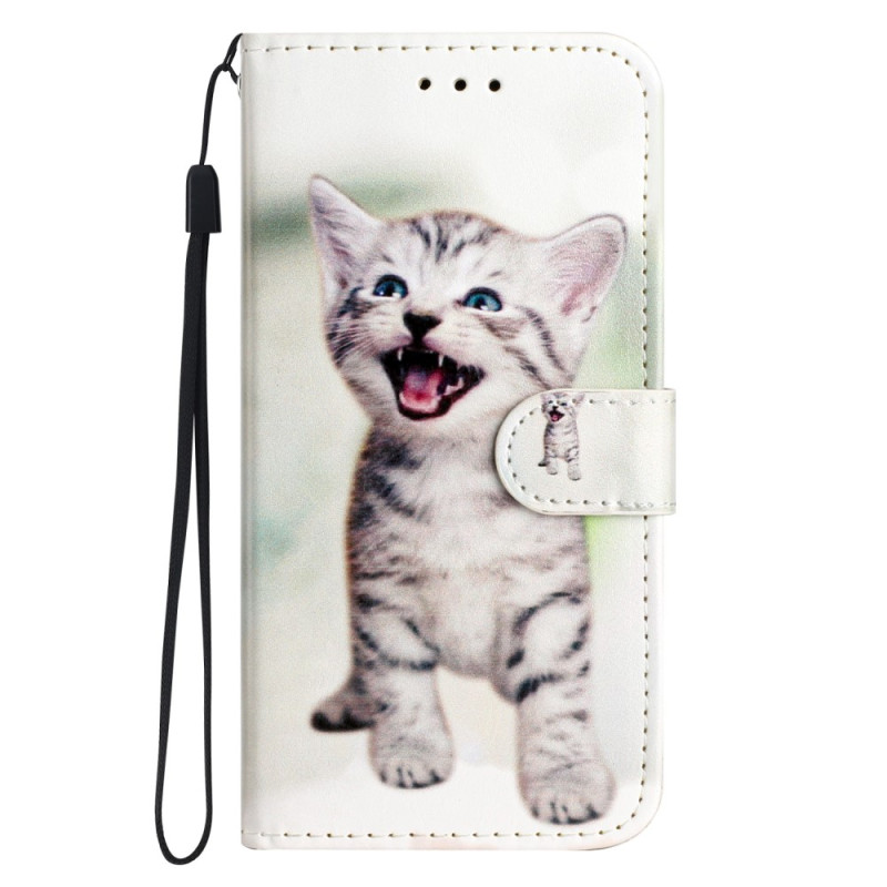 Samsung Galaxy S23 FE Kitten hoesje met sleutelkoord