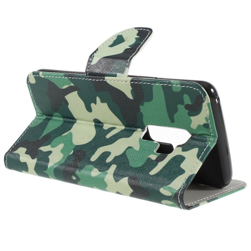 Samsung Galaxy S9 Plus Militaire Camouflage Hoesje