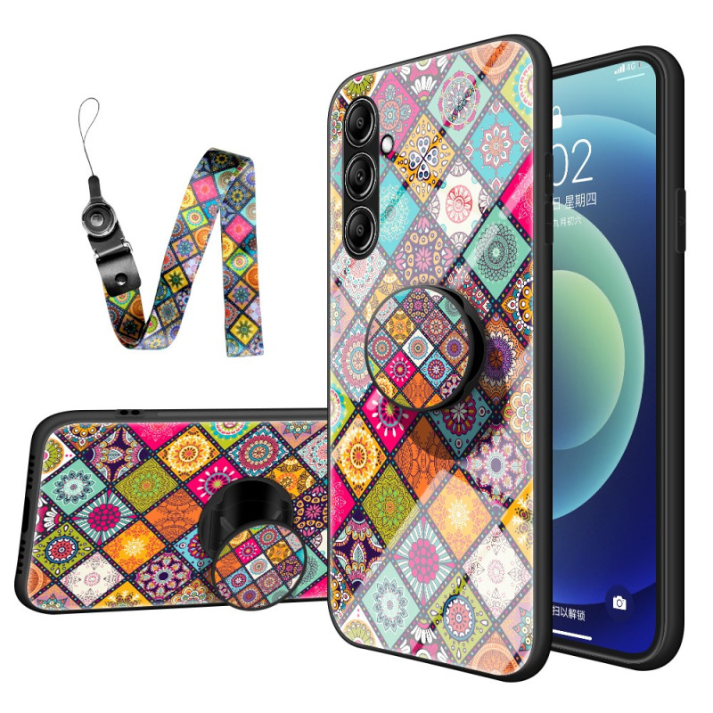 Samsung Galaxy S23 FE Patchwork Etui