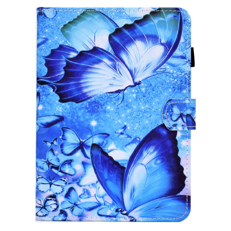 Kindle Paperwhite 5 (2021) Etui Blauwe Vlinders