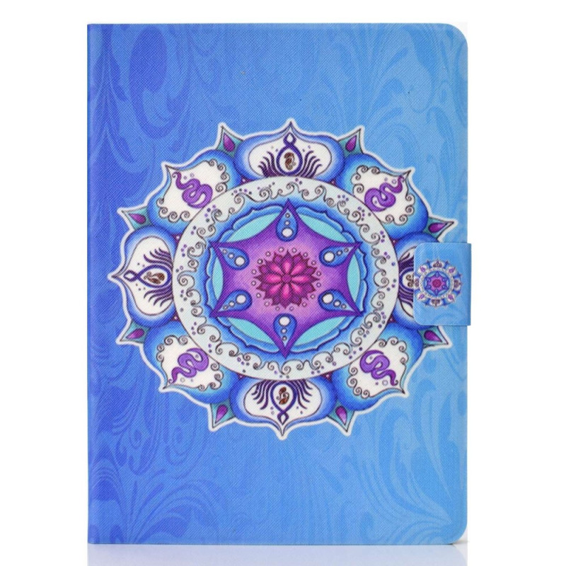 Kindle Paperwhite 5 (2021) hoesje Mandala op blauwe achtergrond
