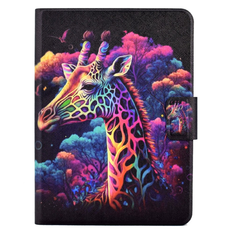 Kindle Paperwhite 5 (2021) Etui Gekleurde Giraffe