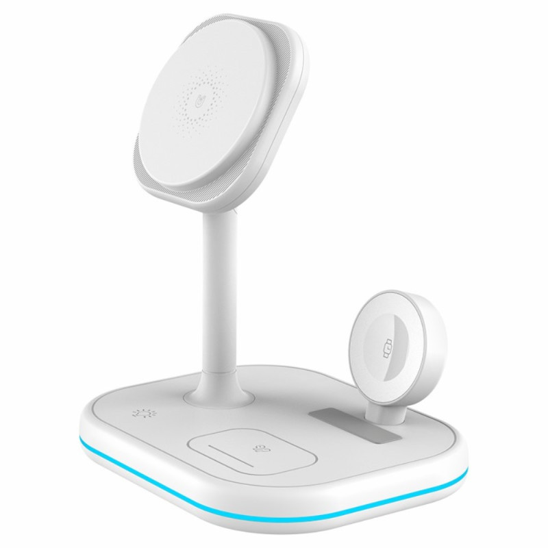 Station de Charge 3-en-1 à LED