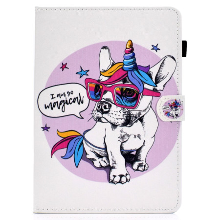Housse Kindle 11 Chien Licorne