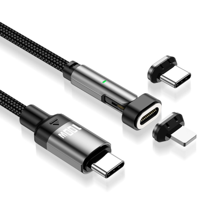 ENKAY USB-C naar Lightning en USB-C oplaadkabel met twee uiteinden